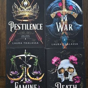 The Four Horsemen Book Set - Black & Gold Covers